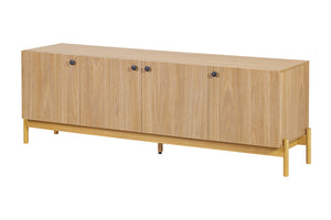 Rack para Sala 4 Portas Aruna - Areia