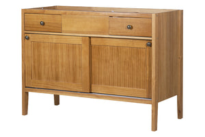 Balcão para Pia sem Tampo Sabor Caseiro - Nozes