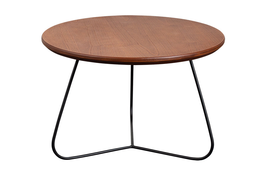 Mesa de centro Jade madeira e preto