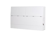 Cabeceira King Size para Cama Bali - Branco Giz