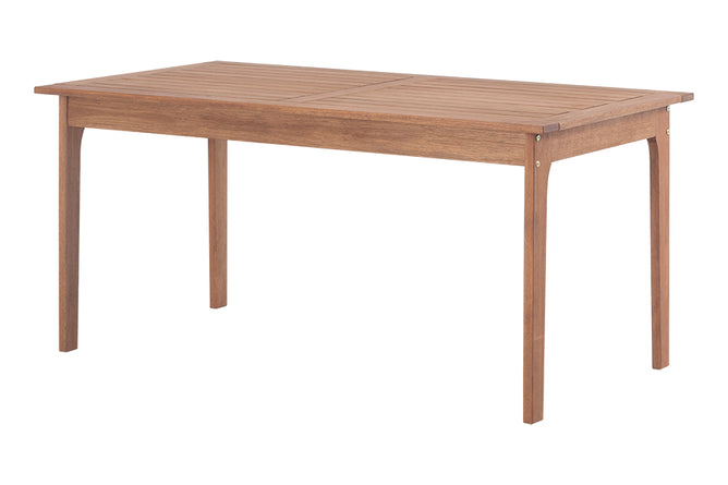 mesa de jantar para churrasqueira bertioga jatoba vista na diagonal em fundo branco