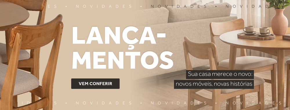 Móveis em lançamentos