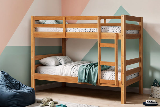 Beliche Astro ambar ambientado no quarto infantil