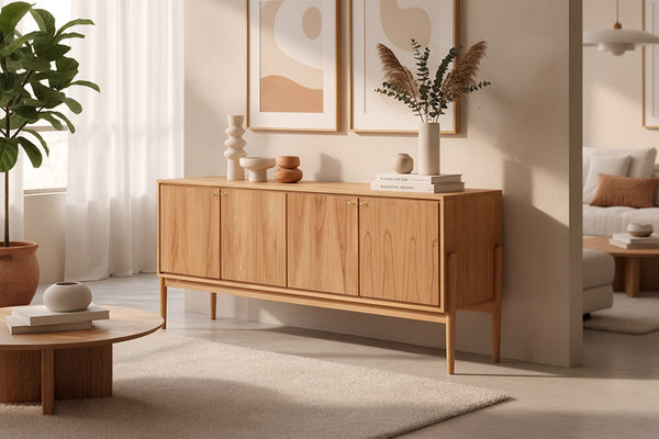 buffet grace ambientada na sala de estar