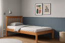 cama de solteiro habitual ambientado no quarto