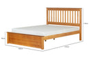 Cama Queen Size Vale Âmbar Para colchão 158x198 com medidas