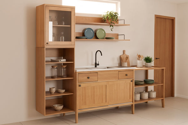 linha sabor caseiro ambientada na cozinha