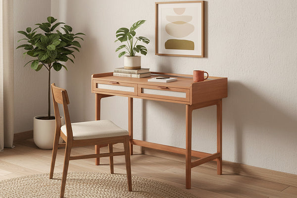 escrivaninha nora ambientada no home office