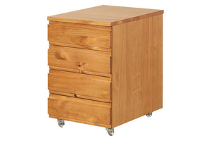 Gaveteiro Organizador 4 Gavetas Duna - Nozes