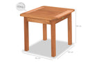 mesa lateral de madeira recanto jatobá com medidas