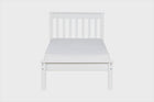 Cama de Solteiro Habitual - Branco - Para colchão 88x188 visto em varios angulos