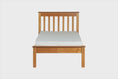 Cama de Solteiro Habitual - Ambar - Para colchão 88x188 visto em varios angulos