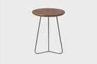 Mesa Lateral Jade 59 cm vista em varios angulos em fundo branco