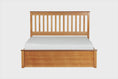 Cama Queen Size Vale Âmbar Para colchão 158x198 visto em varios angulos