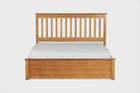 Cama Queen Size Vale Âmbar Para colchão 158x198 visto em varios angulos