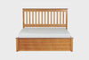 Cama Queen Size Vale Âmbar Para colchão 158x198 visto em varios angulos