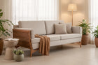 sofa ease ambientado na sala de estar