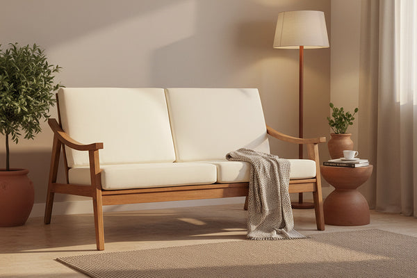 sofa encontro ambientado na sala de estar