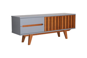 Rack para Sala 165 cm Panteon - Cinza