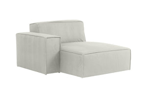 Sofá Módulo Direito com Chaise Maraú - Cru