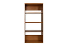 balcao forno sabor caseiro nozes visto de frente em fundo infinito