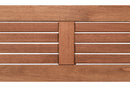 banco madeira para varanda 200 bertioga jatoba focando nos detalhes da madeira