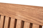 cadeira para area externa com braco dobravel jatoba em fundo infinito focando nos detalhes