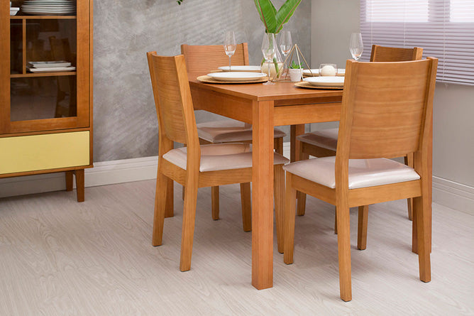 cadeiras para mesa de jantar euro em ambiente com mesa de jantar euro