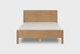 cama de madeira queen size dener mel em gif mostrando vários ângulos