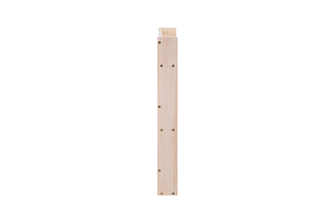 estante de parede legno grande cru vista de lado