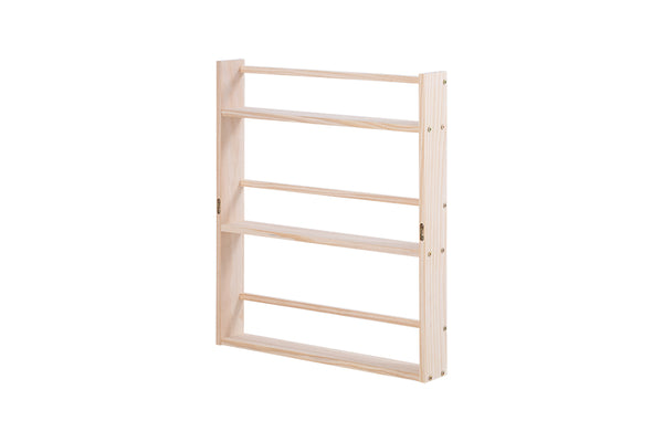 estante de parede legno grande cru vista traseira