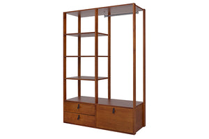 Guarda-Roupa Closet sem Portas Bali - Caramelo