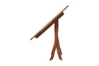 mesa bistro redonda 120 dobravel jatoba com mesa fechando