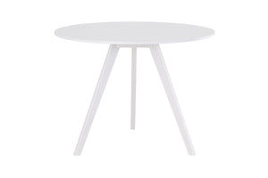 Mesa de Jantar 4 Lugares Redonda Eme - Off White