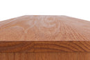 mesa de cabeceira com gaveta charme doce de leite escovado detalhe textura da madeira