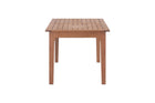 mesa de cozinha 6 lugares bertioga jatoba visto de lado em fundo branco