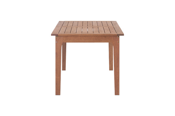 mesa de cozinha 6 lugares bertioga jatoba visto de lado em fundo branco