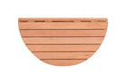 mesa pequena para cozinha dobrável de parede legno jatobá em fundo infinito dobrada