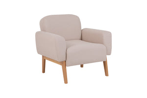 Poltrona para Sala Agnes - Cru
