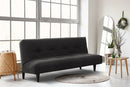 foto ambientada sofá alto denver tecido para pet grafite em sala de estar