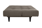 sofa confortavel cama denver marrom visto de lado como cama de casal
